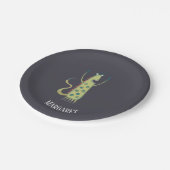 Assiettes En Carton Monstres mignons Personnalisé (Angle)