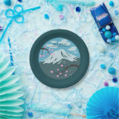 Assiettes En Carton Mont Fuji (Fête)