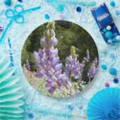 Assiettes En Carton Mont Lupins (Fête)