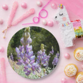 Assiettes En Carton Mont Lupins (Fête)