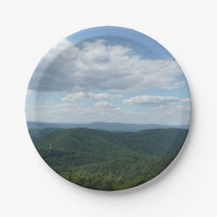 Assiettes En Carton Montagnes des Appalaches I Shenandoah