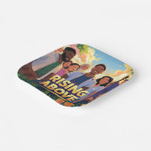 Assiettes En Carton Montée au-dessus (Plaque Carré) (Angulaire)