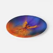 Assiettes En Carton Montée de Phoenix (Angle)