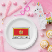 Assiettes En Carton Monténégro (Fête)