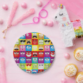 Assiettes En Carton Moods and Emoticons (Fête)