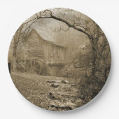 Assiettes En Carton Morning Mist (Devant)