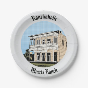 Assiettes En Carton Morris Ranch plateaux de dessert Ranchaholic