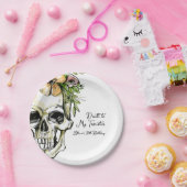 Assiettes En Carton Mort à mon crâne d'anniversaire des années 20 (Fête)