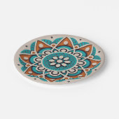 Assiettes En Carton mosaïques andalouses (Angle)