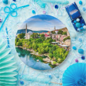 Assiettes En Carton Mostar Bosnie-Herzégovine (Fête)