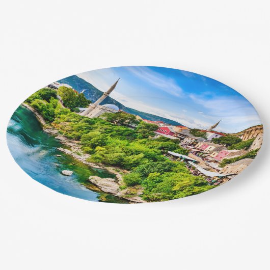 Assiettes En Carton Mostar Bosnie-Herzégovine (Angle)