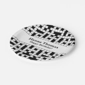 Assiettes En Carton Mot-clé Mot-croisé Thème Anniversaire (Angle)