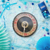 ASSIETTES EN CARTON MOTEURS DE TRACTION (Fête)