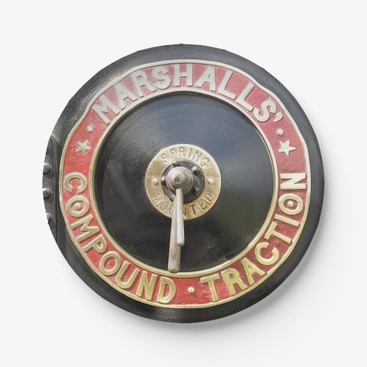 ASSIETTES EN CARTON MOTEURS DE TRACTION (Devant)