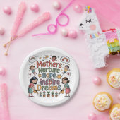 Assiettes En Carton Mothers Nurture Hope And Inspire Dreams (Fête)
