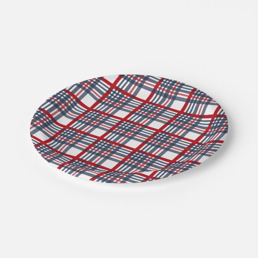 Assiettes En Carton Motif (Angle)