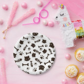 Assiettes En Carton Motif (Fête)
