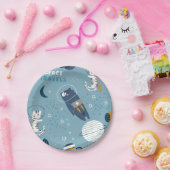 Assiettes En Carton Motif (Fête)