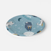 Assiettes En Carton Motif (Angle)