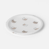 Assiettes En Carton Motif (Angle)