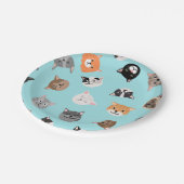 Assiettes En Carton Motif (Angle)