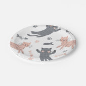 Assiettes En Carton Motif (Angle)