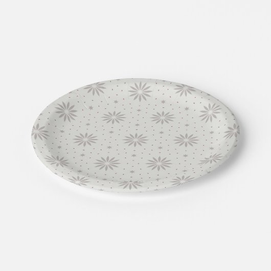 Assiettes En Carton Motif (Angle)