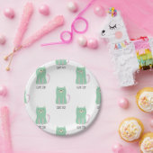 Assiettes En Carton Motif (Fête)