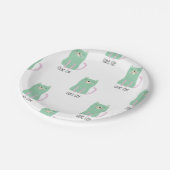 Assiettes En Carton Motif (Angle)