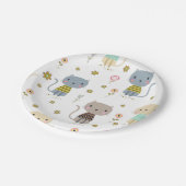 Assiettes En Carton Motif (Angle)