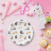 Assiettes En Carton Motif (Fête)