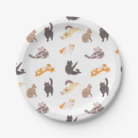 Assiettes En Carton Motif (Devant)