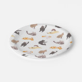 Assiettes En Carton Motif (Angle)