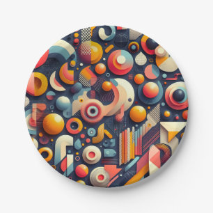 ASSIETTES EN CARTON MOTIF 2