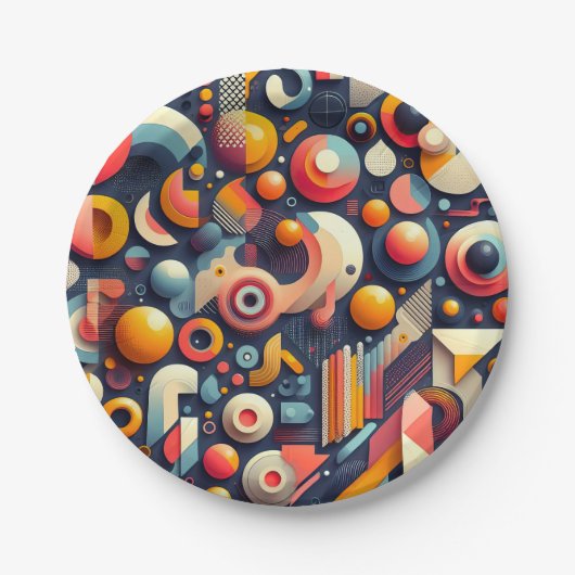 ASSIETTES EN CARTON MOTIF 2 (Devant)