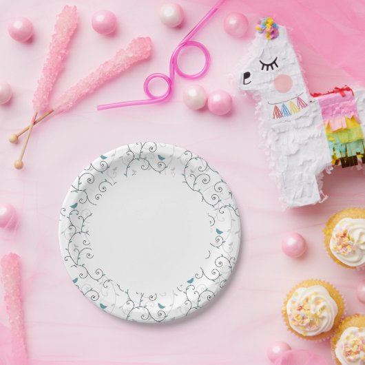 Assiettes En Carton motif 3 (Fête)