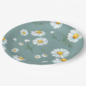 Assiettes En Carton Motif à fleurs Chamomile (Angle)