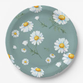 Assiettes En Carton Motif à fleurs Chamomile (Devant)