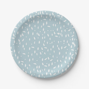 Assiettes En Carton Motif abstrait