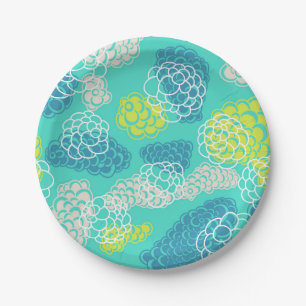 Assiettes En Carton motif Abstrait