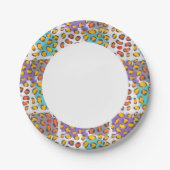 Assiettes En Carton motif animal sauvage (Devant)