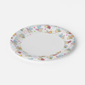 Assiettes En Carton motif aux insectes (Angle)