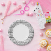 Assiettes En Carton Motif aztèque géométrique Abstrait 2 (Fête)