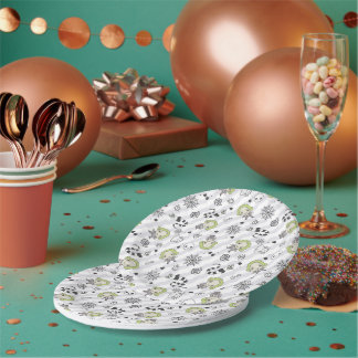 Assiettes En Carton Motif Beetlejus