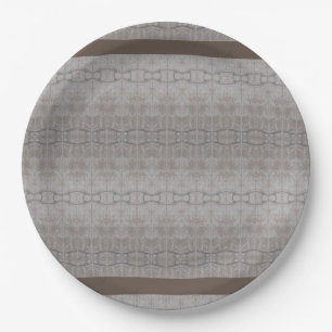 Assiettes En Carton Motif beige