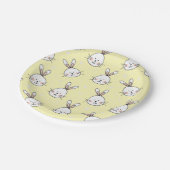 Assiettes En Carton Motif Bunnies Cheeky (Angle)