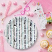 Assiettes En Carton Motif Clarinet (Fête)