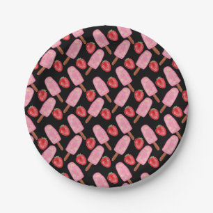 Assiettes En Carton Motif crème glacée motif Lollies lollipop 13