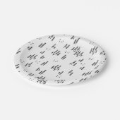 Assiettes En Carton Motif d'art de Forest Line (Angle)