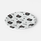 Assiettes En Carton Motif de caméra  (Angle)